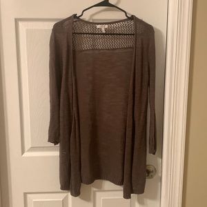Gray Cardigan